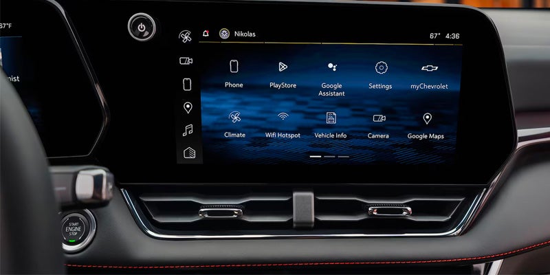 2026 Chevrolet Equinox infotainment touchscreen and dashboard display