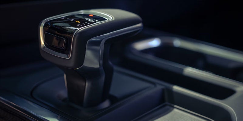 Chevrolet Silverado 1500 center console interior detail