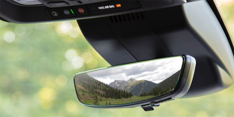 Chevrolet Silverado 1500 rear camera mirror interior feature